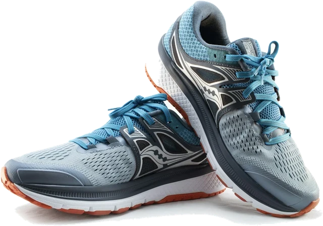 Saucony mesh running shoe